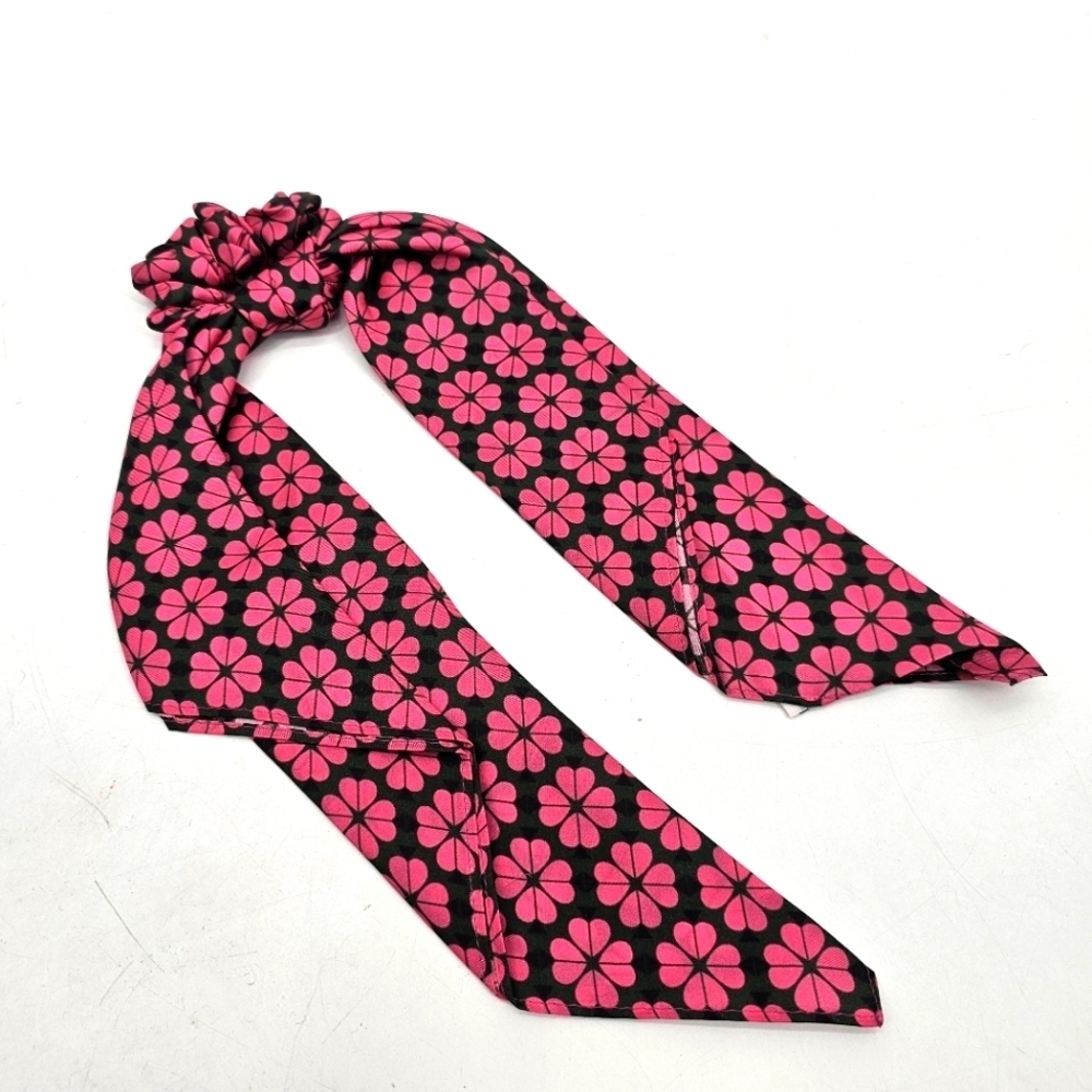 Kate Spade Silk Ponytail Scruncci Scarf Hair Tie